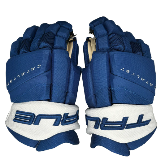 True Catalyst Pro – Gant NHL Pro Stock – Maple Leafs de Toronto (bleu/blanc)